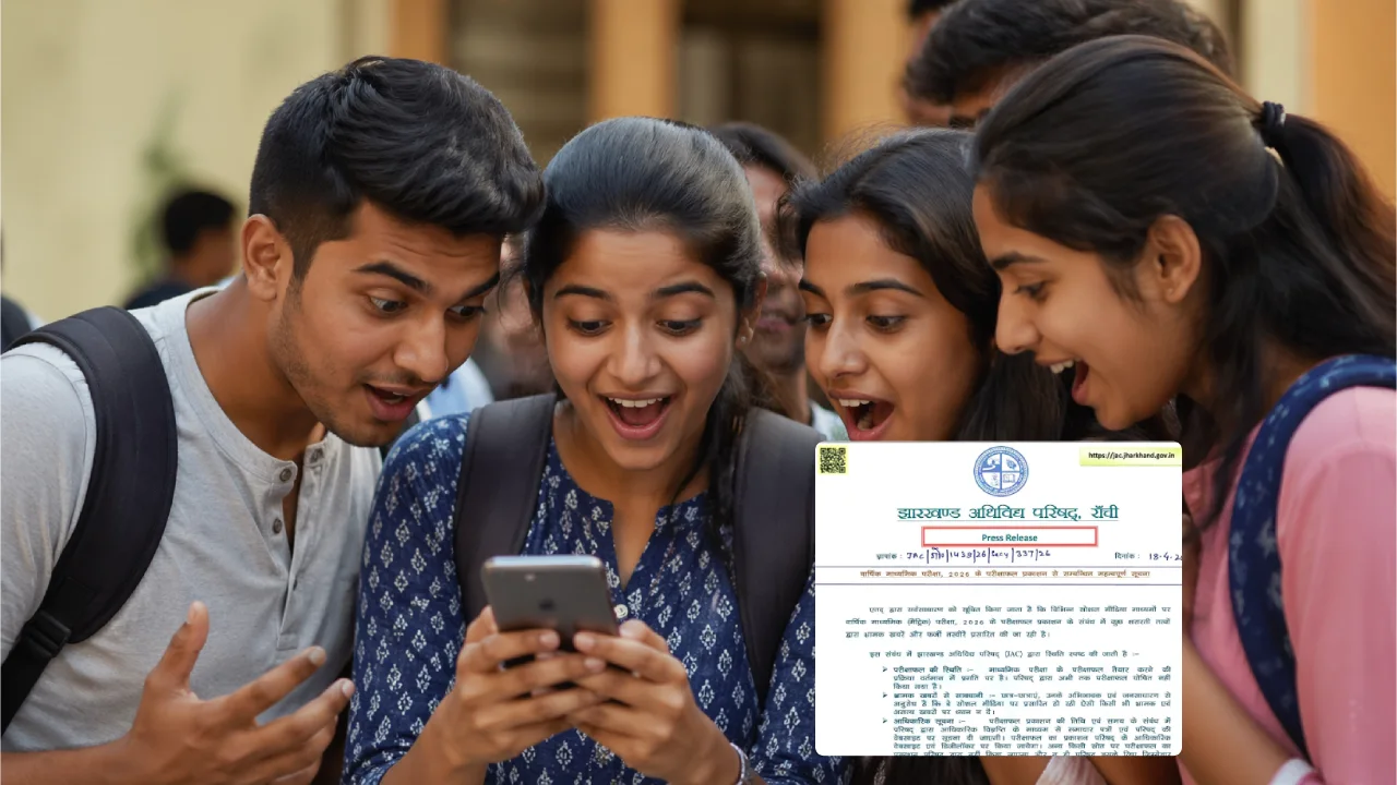 Jharkhand Board JAC 10 th Annual Final Result 2026 Check by Roll Number and Roll Code